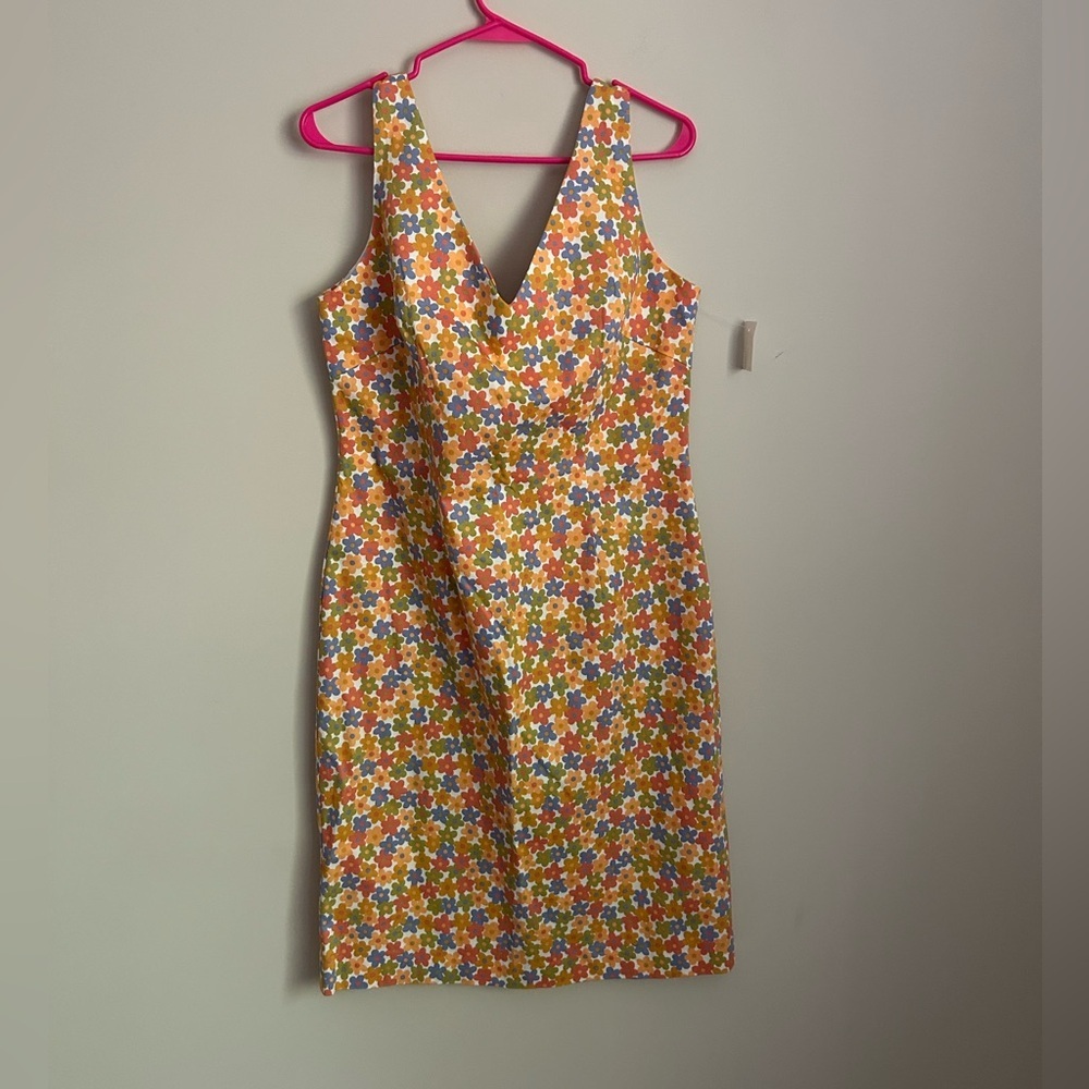 Mario Balthazar Retro Floral Printed Dress Size 12
